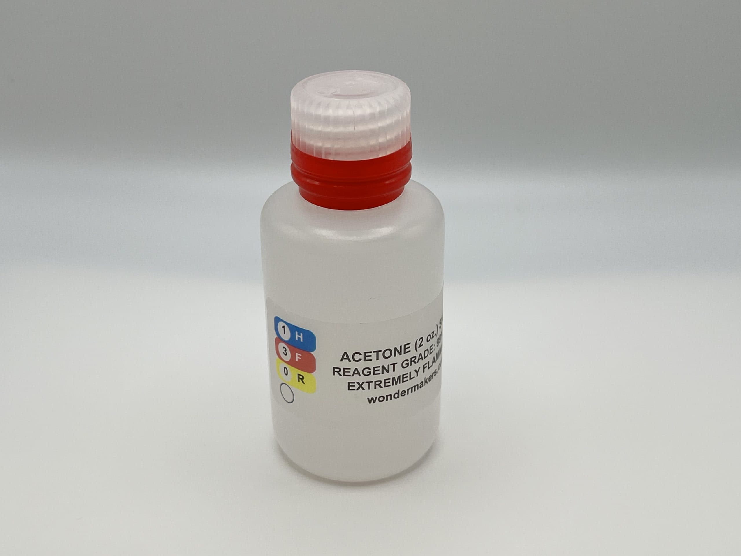 Acetone, Lab Grade, 2 Oz.